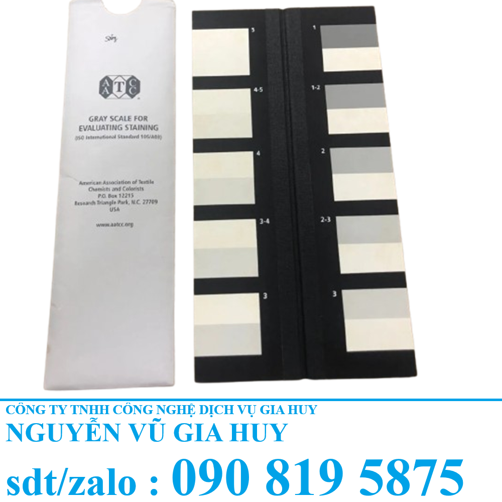 Thước xám A03 đo độ bền màu theo tiêu chuẩn AATCC & ISO: Hướng dẫn chọn và dùng đúng cho doanh nghiệp may mặc