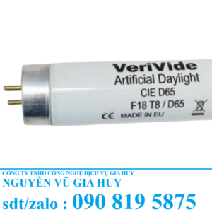  Bóng đèn D65 cho tủ so màu F18T8/D65 – Chuẩn ánh sáng kiểm màu chính xác