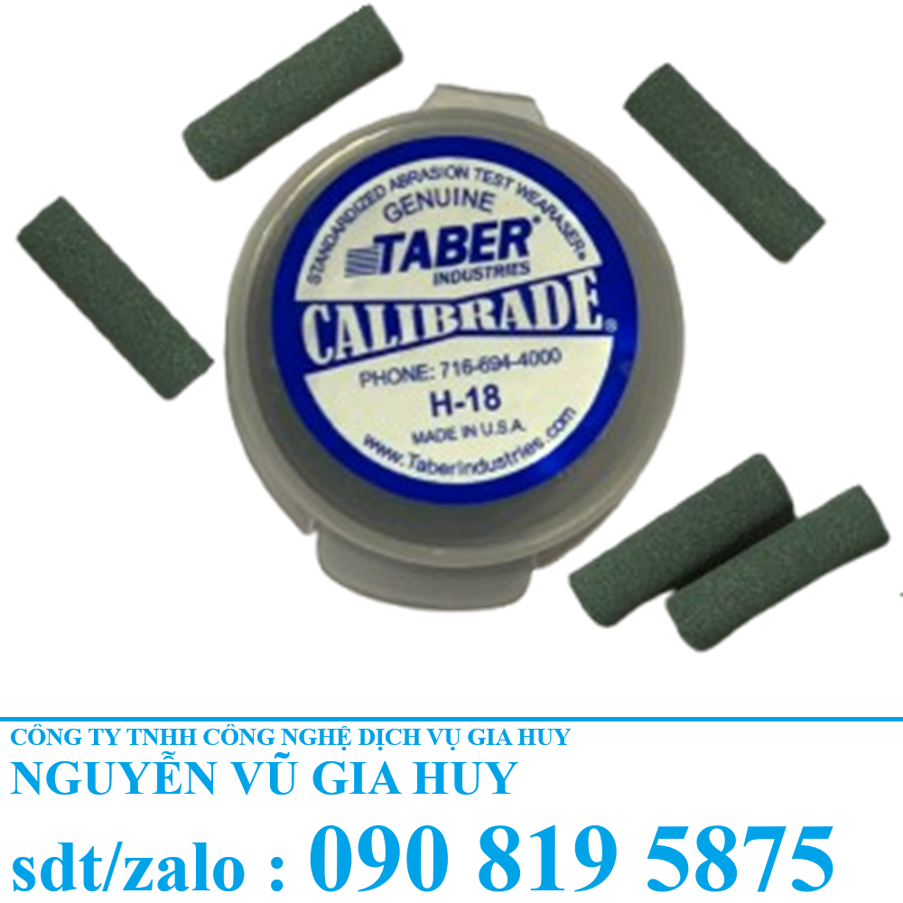 Thanh Mài H-18 Loại 5 Viên Hãng Taber – Giải Pháp Kiểm Tra Độ Bền Vật Liệu Hiệu Quả