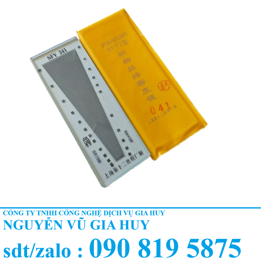 Thước đo mật độ sợi – Công cụ thiết yếu giúp doanh nghiệp may mặc tối ưu chất lượng vải