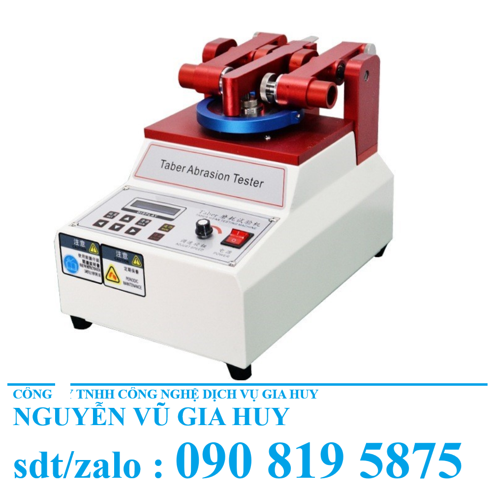 Máy kiểm tra độ mài mòn cho phương pháp Taber – Giải pháp chính xác cho ngành may mặc và vật liệu