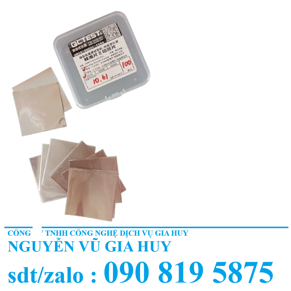 Màng Nhôm Chuẩn Cho Máy Đo Độ Bục Giấy: Tầm Quan Trọng Trong Quy Trình Kiểm Định